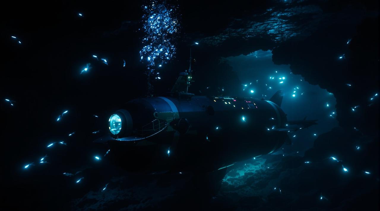 深海探秘:未知海域的巨型生物视频封面